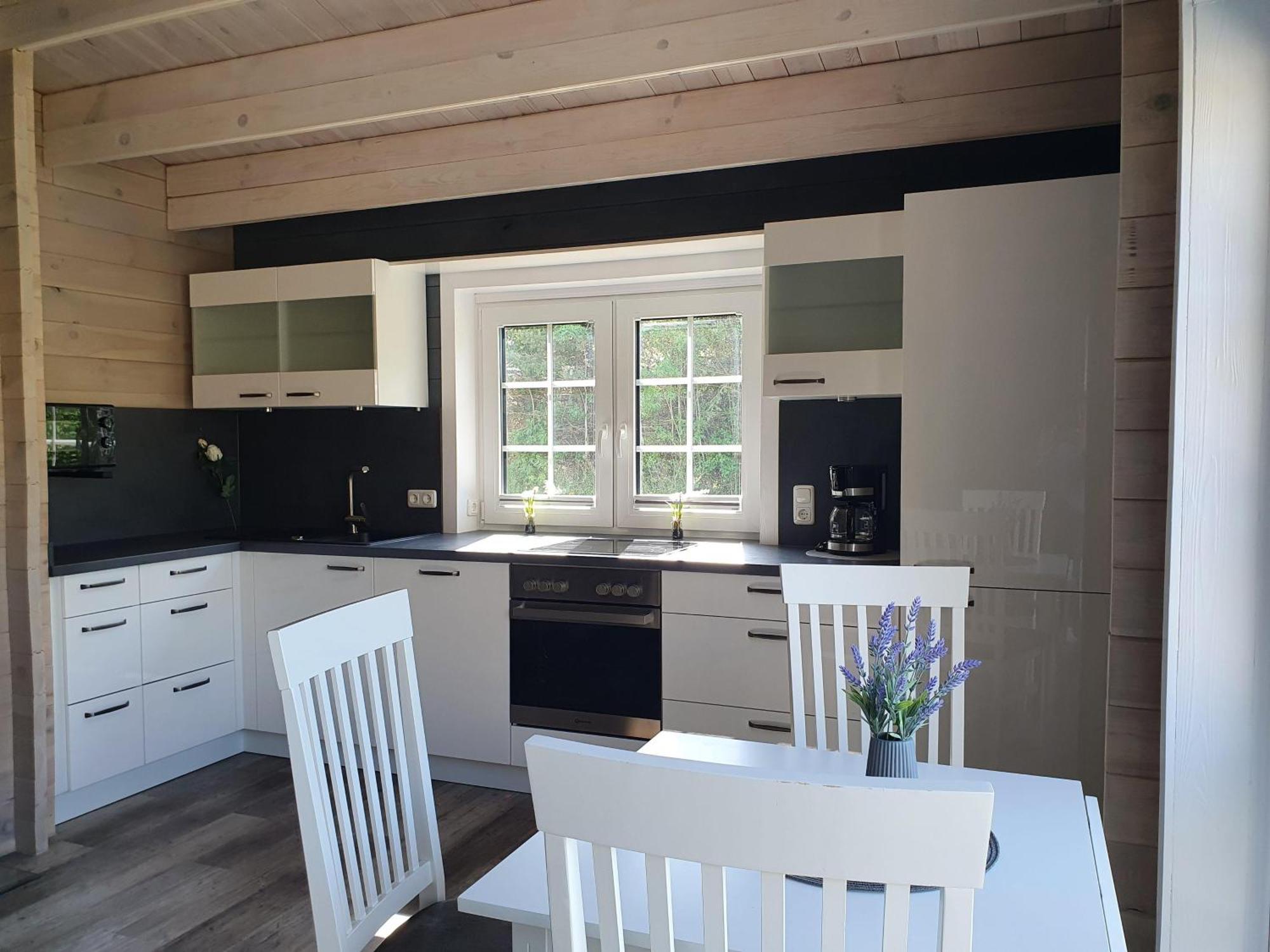 Ferienhaus Idyllisches Blockbohlenhaus Mit Eigenem Garten Und Sauna Zum Wohlfühlen Martensrade